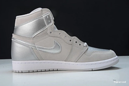 Hyperoad  JORDAN NEUTRAL 1 METALLIC SPECIAL GREY (WITH JAPAN SILVER BOX) AIR 0731